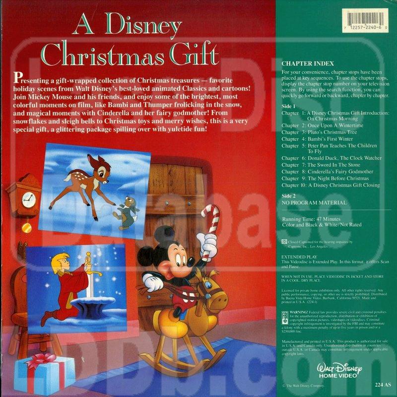 Opening to A Disney Christmas Gift 1990 VHS 