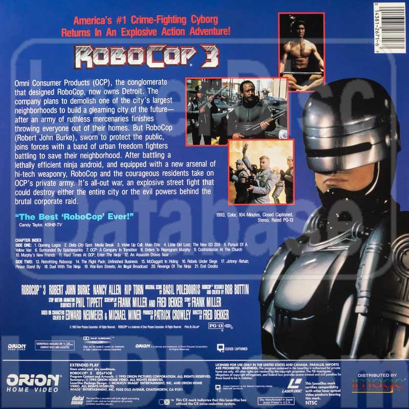 RoboCop 3 - VGDB - Vídeo Game Data Base