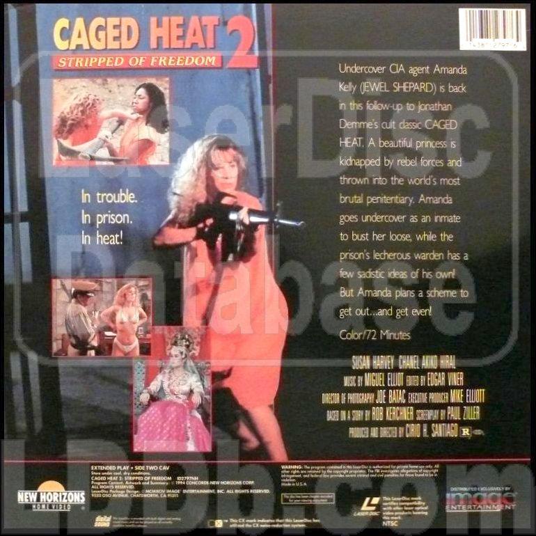 Laserdisc Database Caged Heat Stripped Of Freedom Id Nh