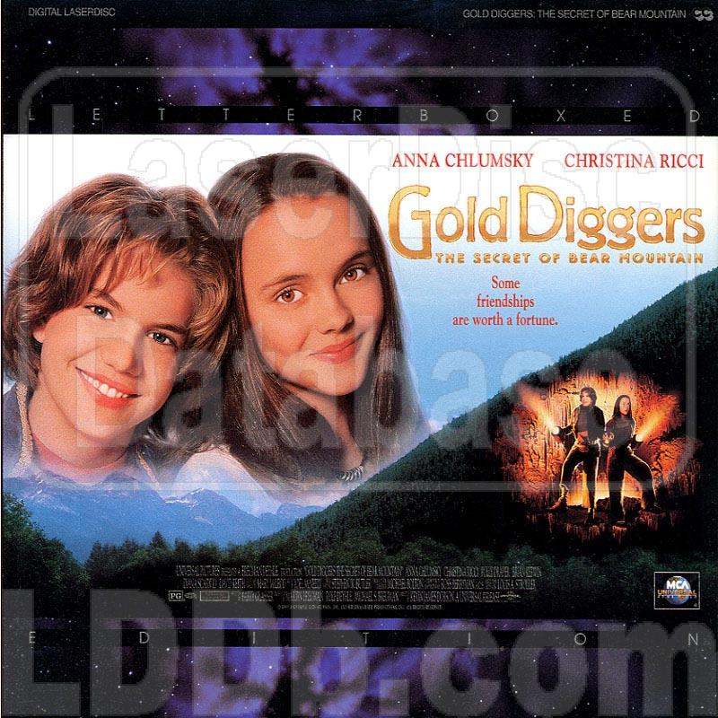 Gold Diggers: The Secret of Bear Mountain blu-ray label - DVD