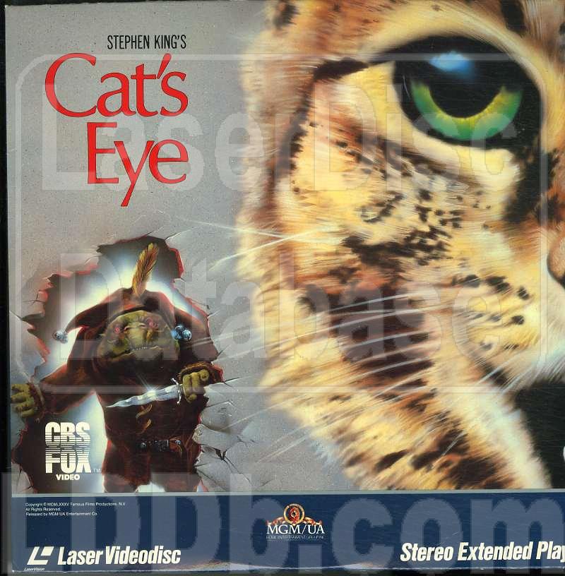 LaserDisc Database Cat's Eye Stephen King [473180]