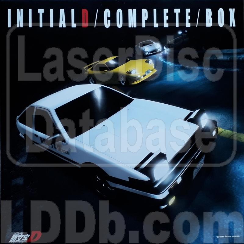 Initial D First Stage Complete First Season 9 Disc Box