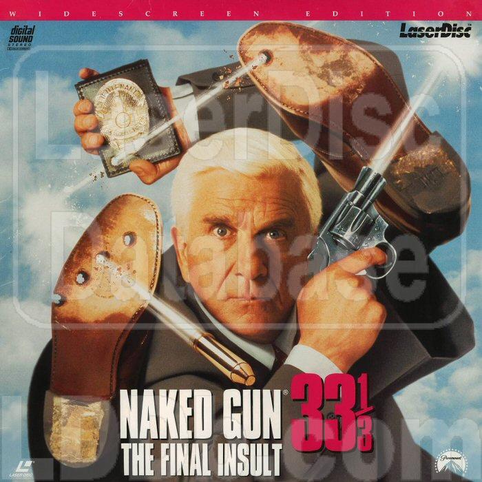 LaserDisc Database - Naked Gun 33 1/3: The Final Insult 