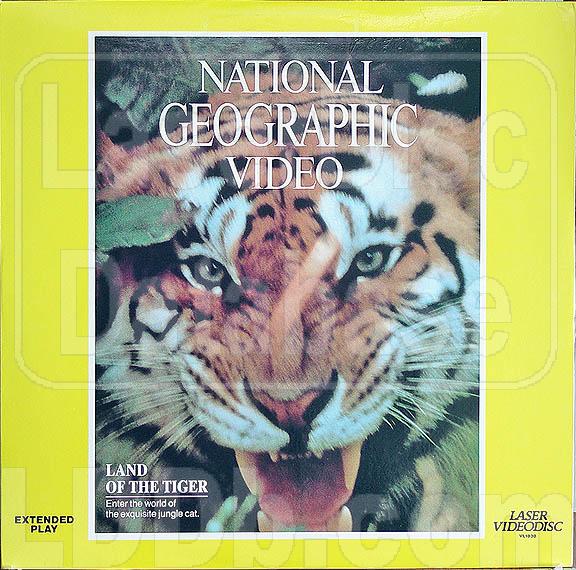Laserdisc Database National Geographic Land Of The Tiger Vl1030