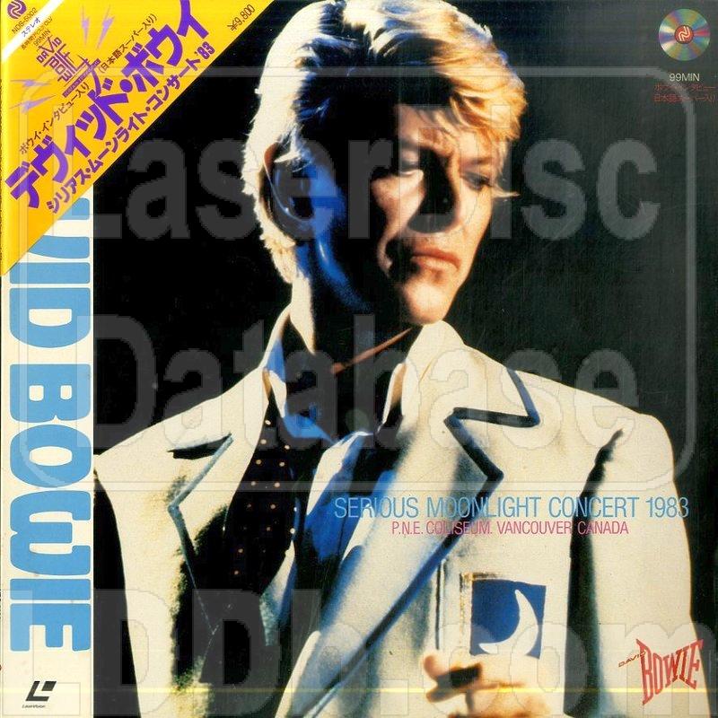 LaserDisc Database - David Bowie: Serious Moonlight Concert [NDS-5002]