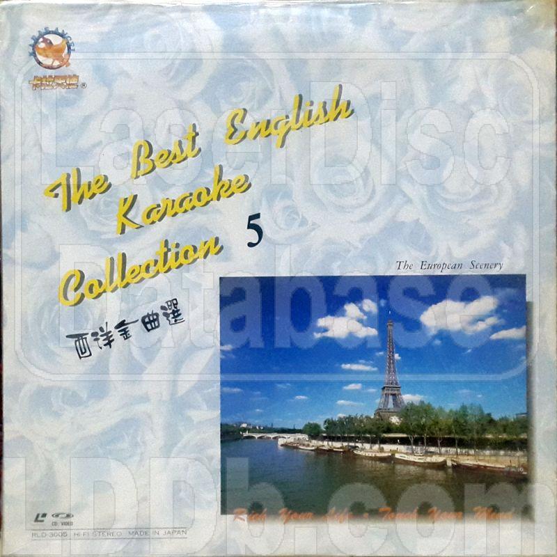 LaserDisc Database - The Best English Karaoke Collection: vol.5 [RLD-3005]